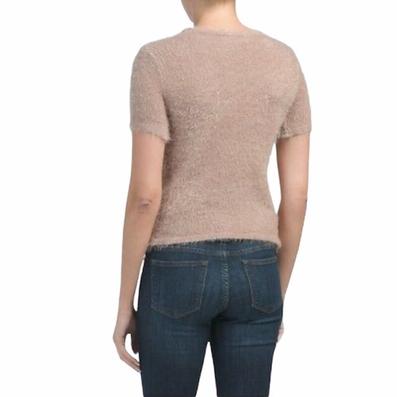 Ebby & I Australian Design Blush Fuzzy Sweater - Picture 2 of 9